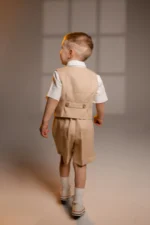 Boys Linen Suit Set – Junior Groomsman (2-9y) - Image 6