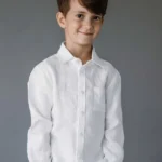 Boys linen shirt.