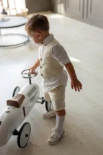 Boys Linen Suit Set – Junior Groomsman (2-9y) - Image 5