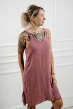 women’s cotton gauze summer dress