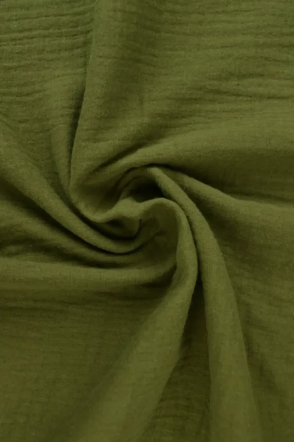 Cotton gauze fabric sample