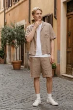 Men’s Linen Shorts - Image 2
