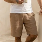 Men’s Double Gauze Cotton Shorts