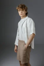 Men’s Linen Shorts - Image 3