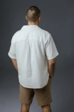 Men’s Double Gauze Short Sleeve Shirt - Image 5