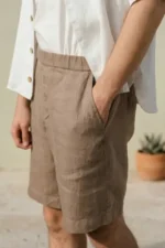 Men's linen shorts