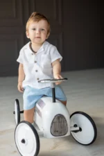 baby boy linen shirt christening